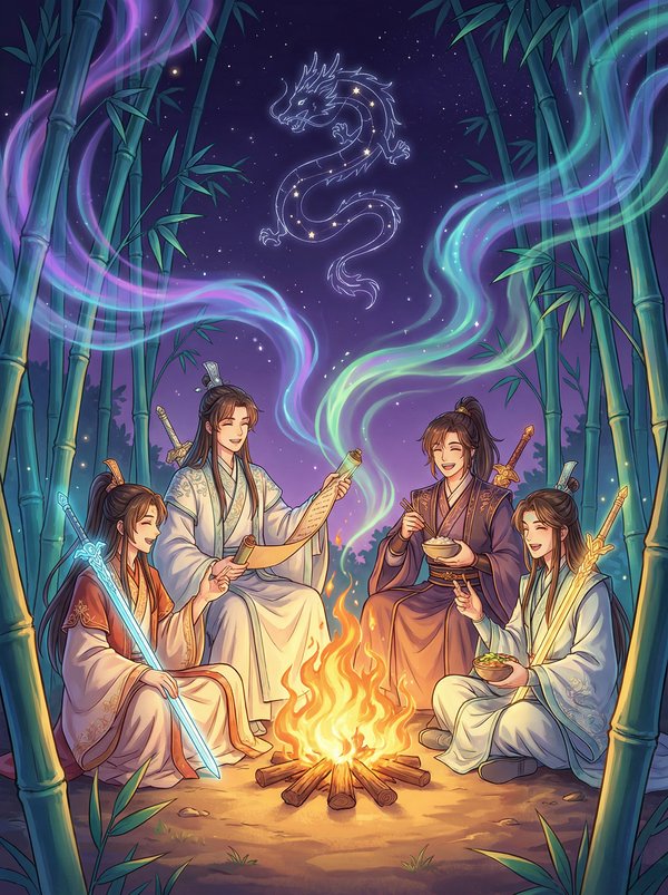 四虎视频-竹林夜话